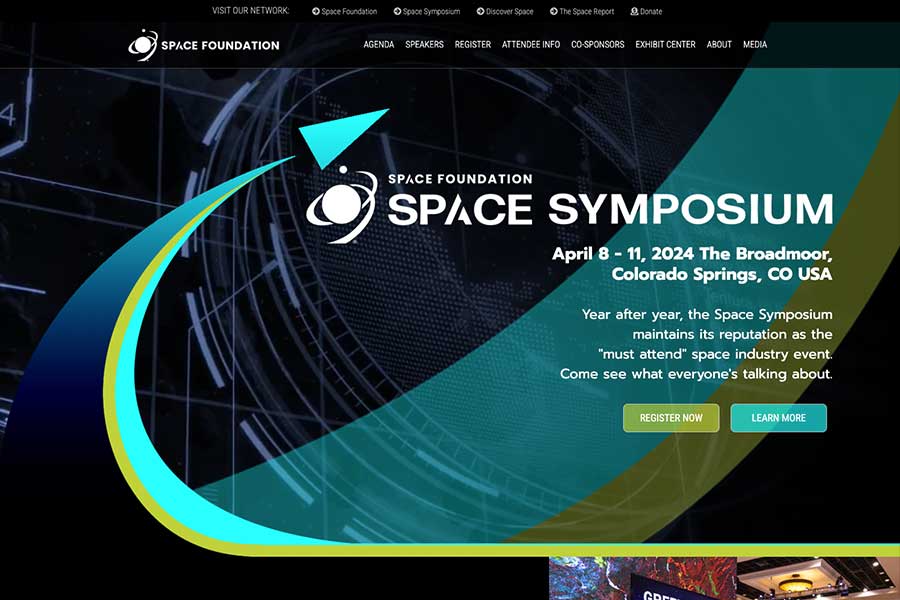 Space Symposium screen shot